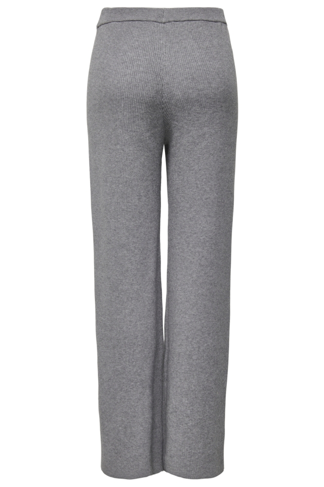 JDYPRIME LIFE WIDE RIB PANT KNT 15360973 MEDIUM GREY MELANGE